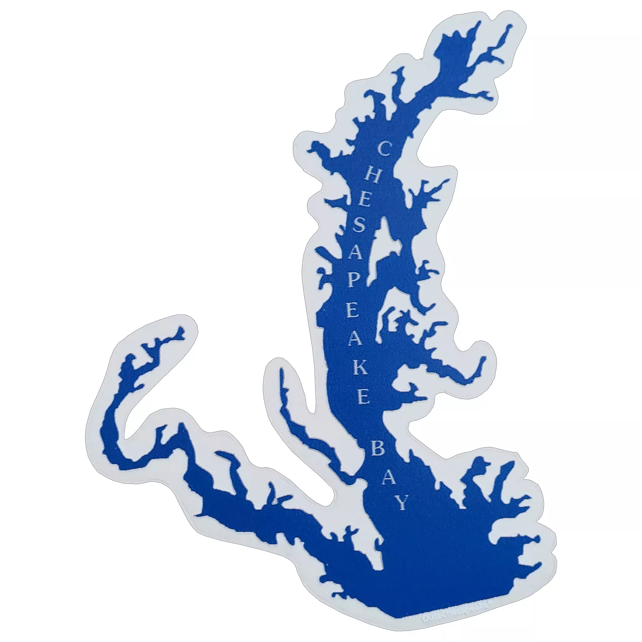 Chesapeake Bay Clear Die-Cut Sticker