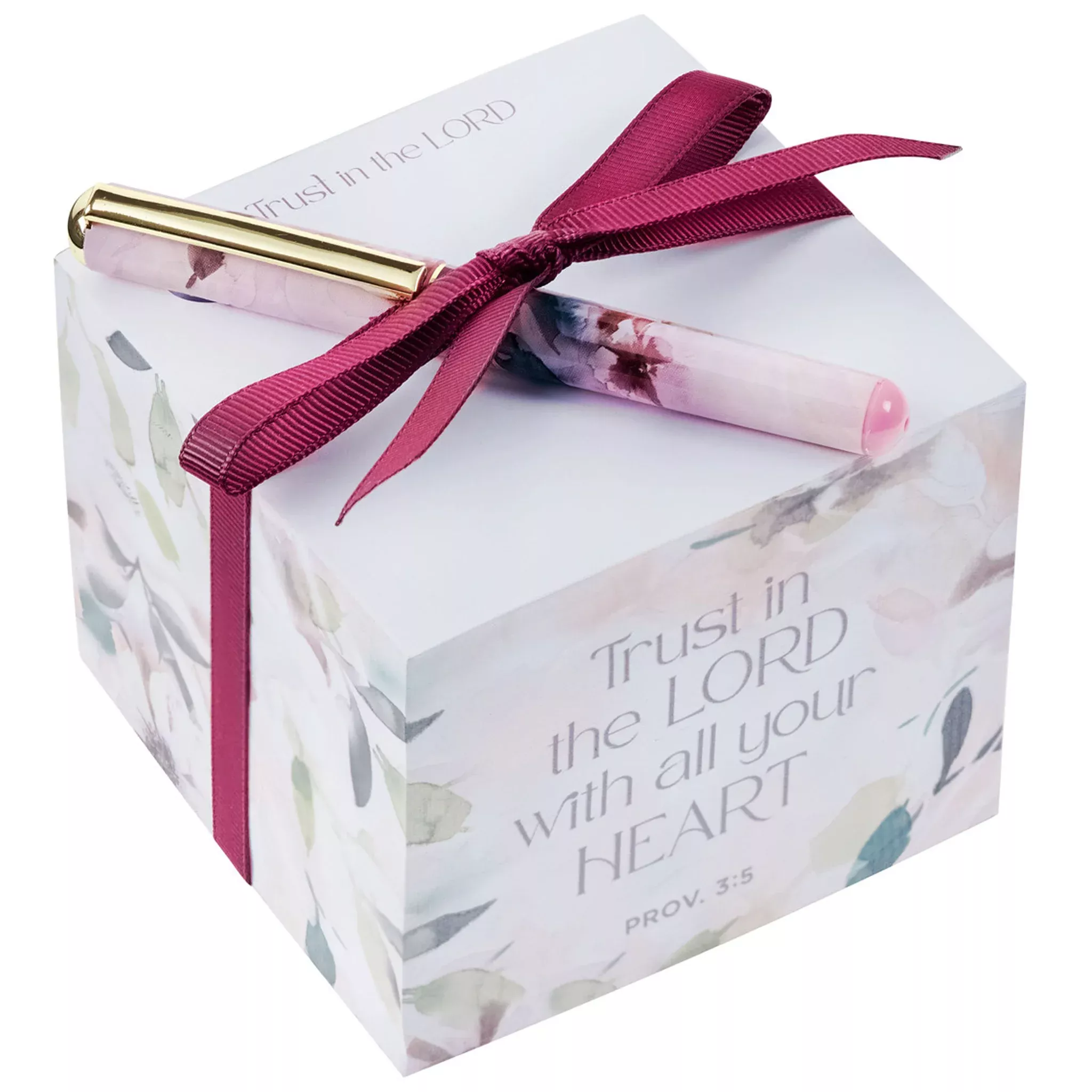 Christian Cube Notepad and Pen Set Assorted