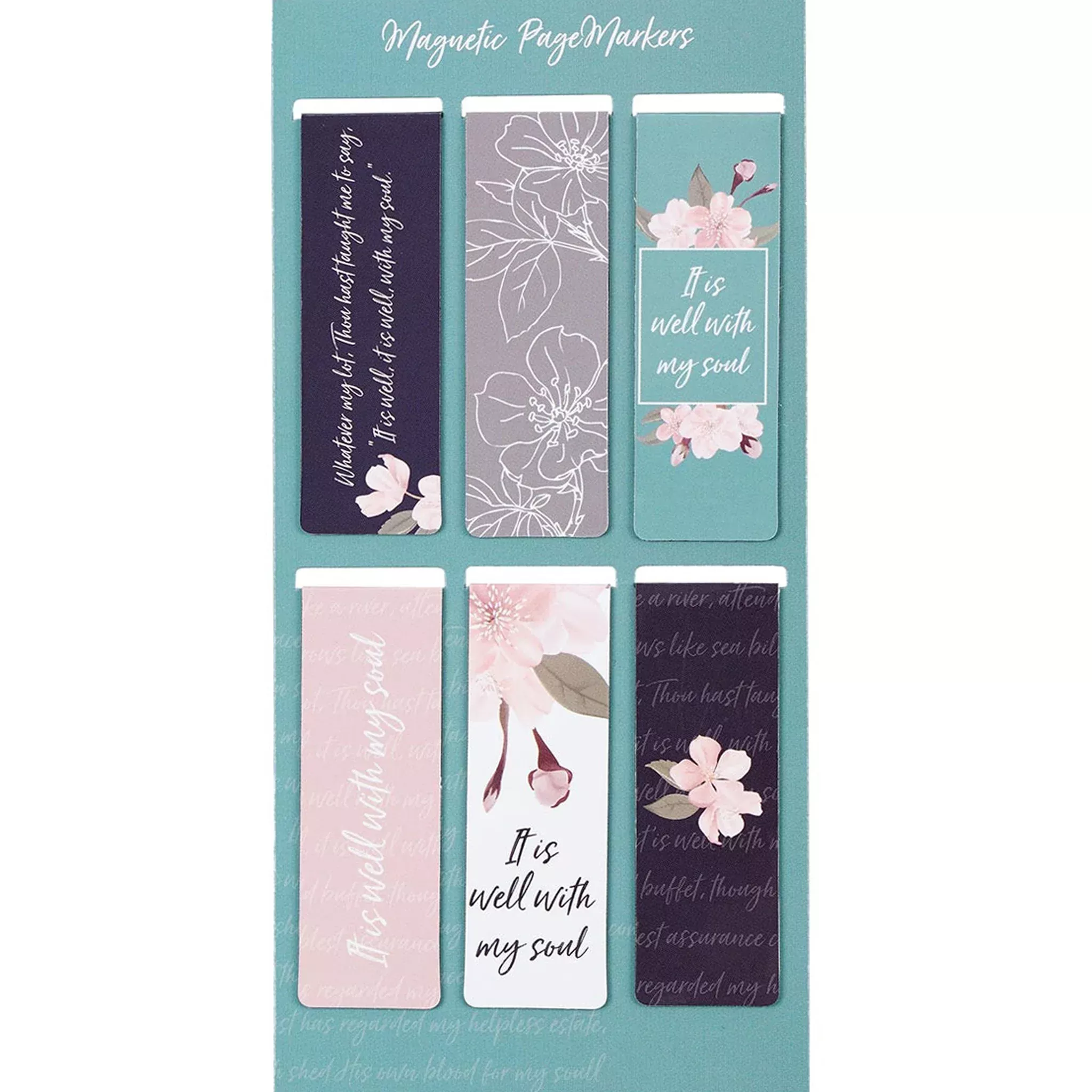 Christian Magnetic Bookmarks Assorted