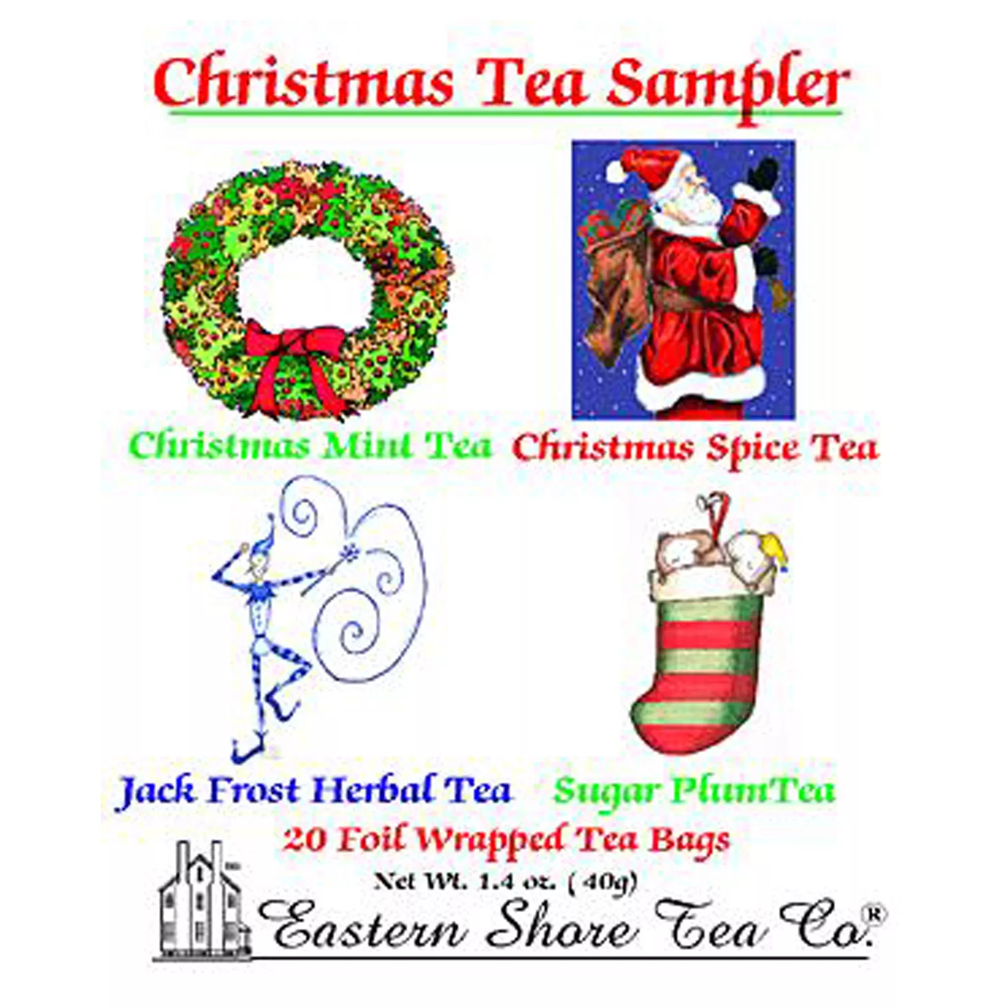Christmas Tea Bags Sampler