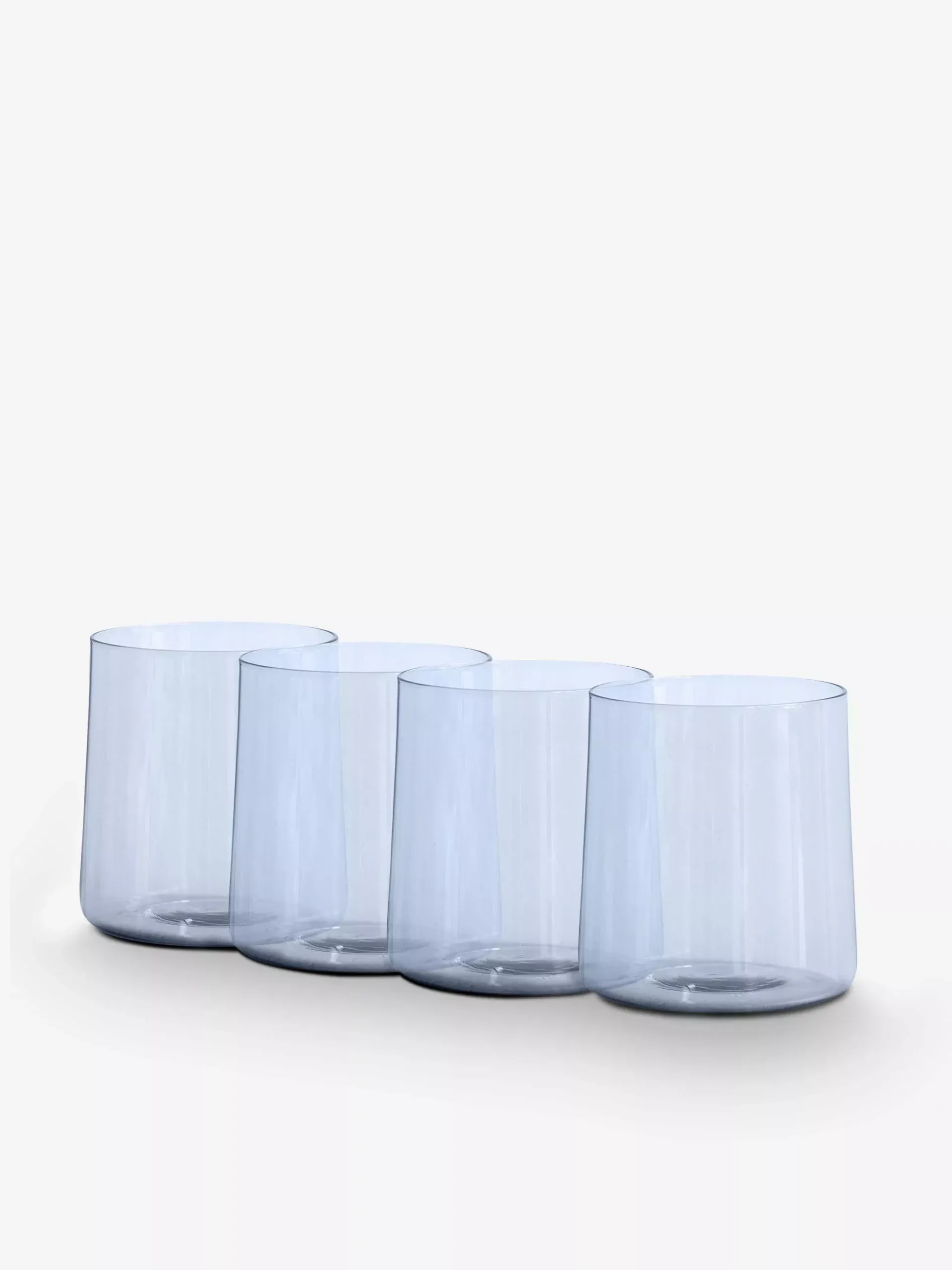 Cin Cin Steel Blue Glasses Set of Four