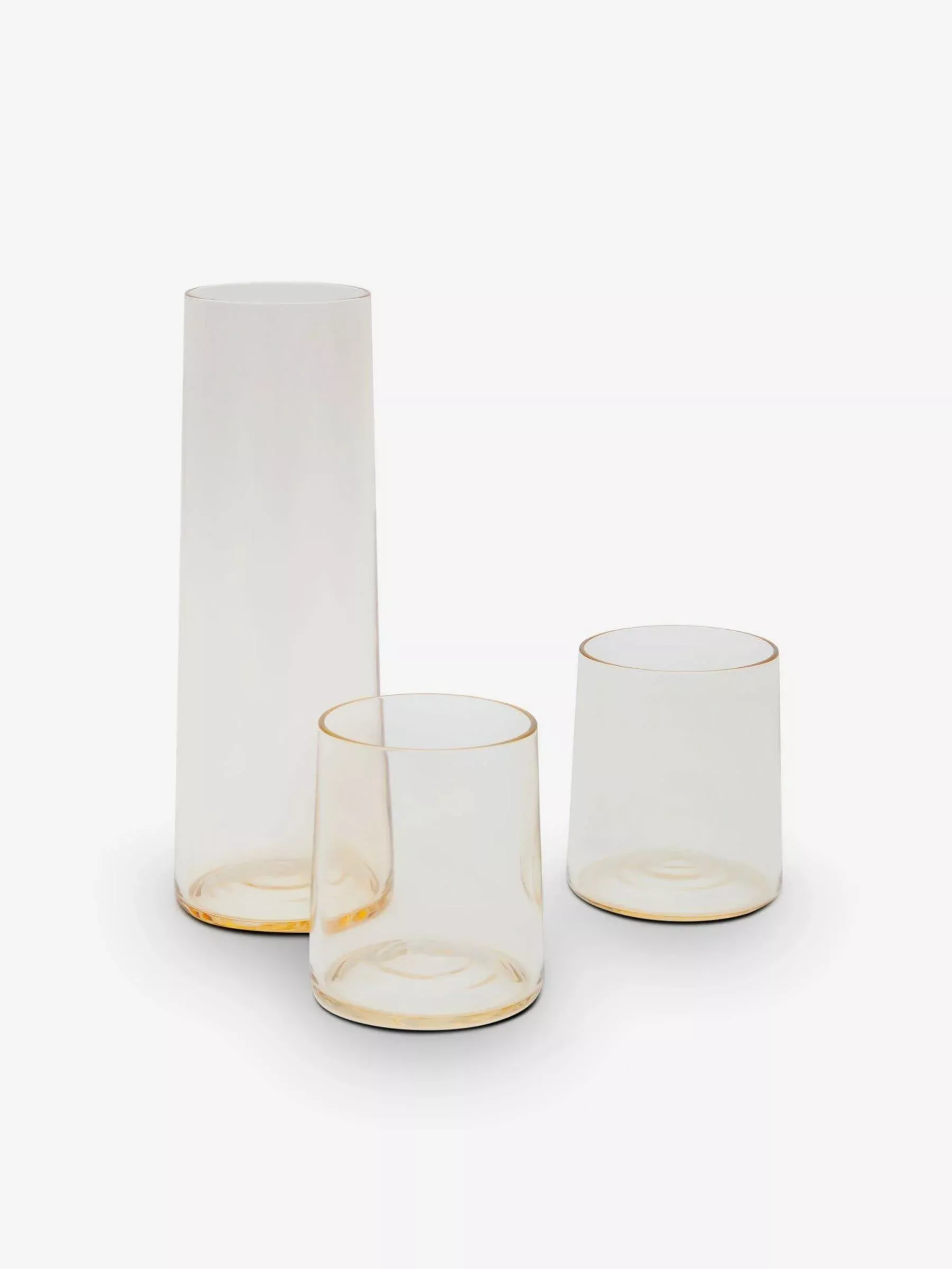 Cin Cin Whiskey Colored Carafe