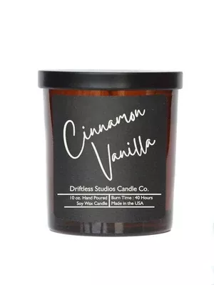 Cinnamon Vanilla Soy Wax Candle