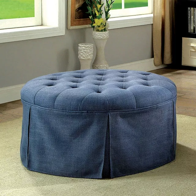 Claes Round Ottoman