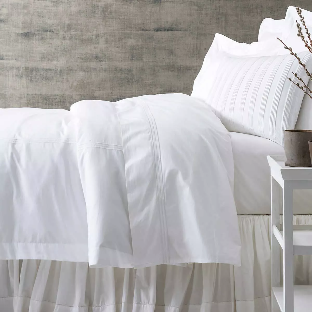 Classic White 400 Thread Count Fitted Sheet