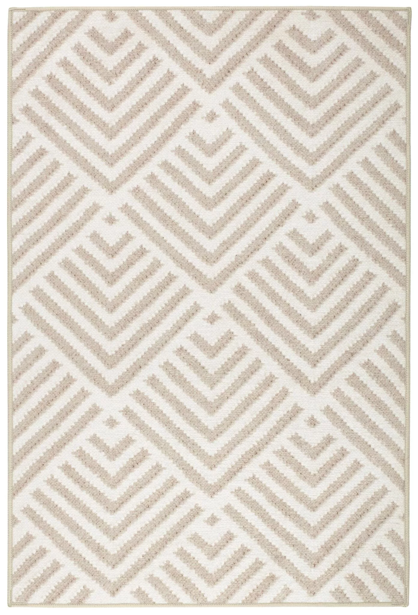Cleo Cement Machine Washable Rug
