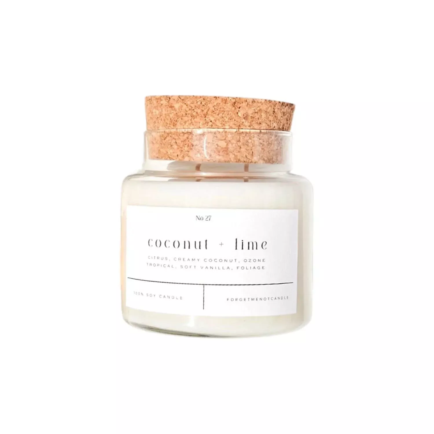 Coconut + Lime, Headache Free Luxury Candle, 22 oz.