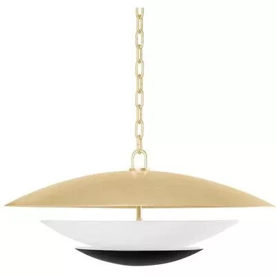 Corbett Lighting - Adara 4-Light Pendant - 413-26-VGL/SBK