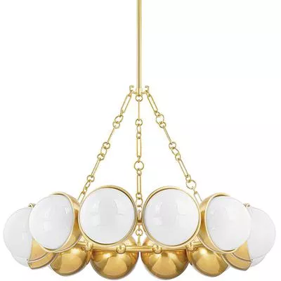 Corbett Lighting - Althea 12-Light Chandelier - 340-43-VPB