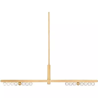 Corbett Lighting - Annecy Linear - Vintage Brass - 382-51-VB