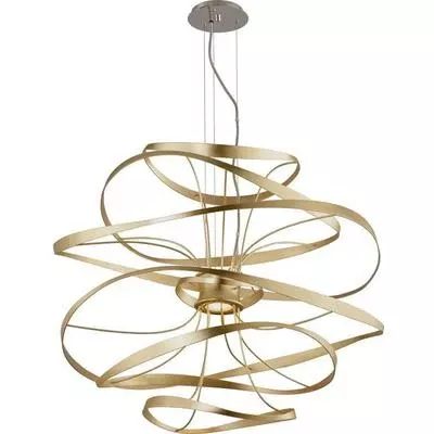 Corbett Lighting - Calligraphy 2-Light Pendant - 216-41-GL/SS