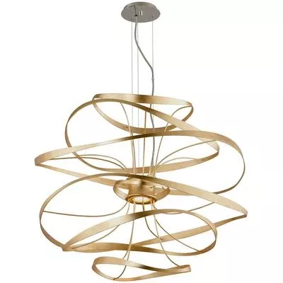 Corbett Lighting - Calligraphy 2-Light Pendant - 216-43-GL/SS