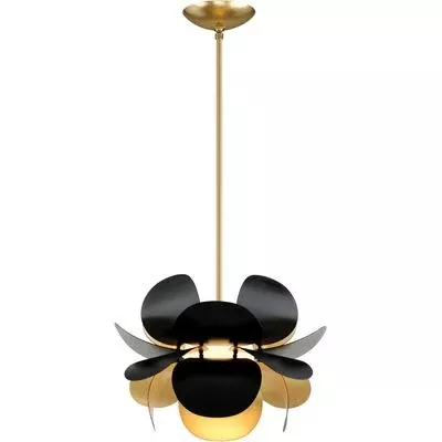 Corbett Lighting - Ginger 1-Light Pendant - 308-41-GL/SBK