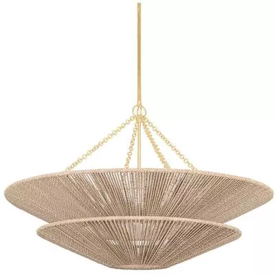 Corbett Lighting - Tropea 8-Light Chandelier - 412-40-GL