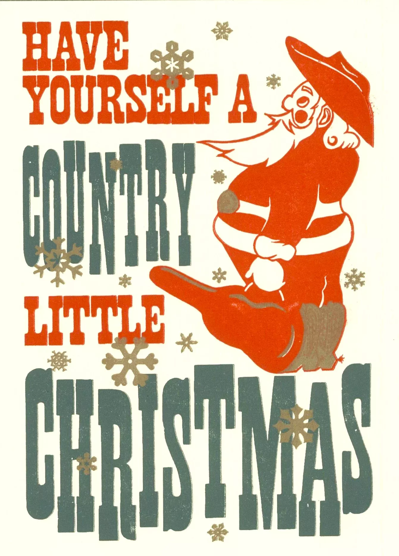 Country Christmas Card