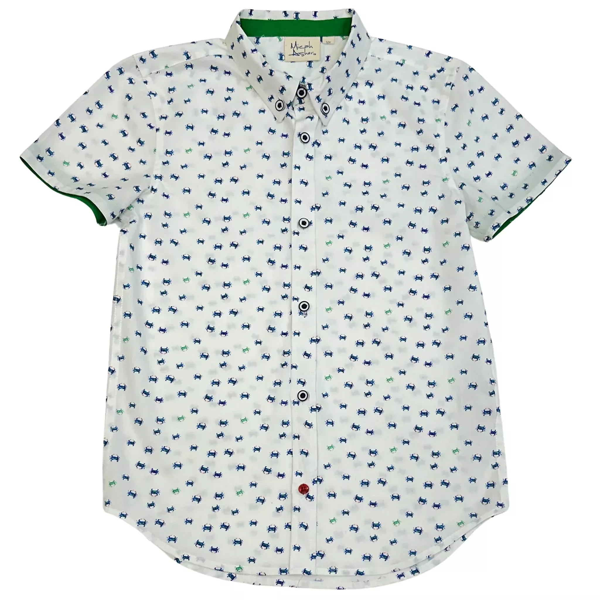 Crab Coast Button Down Youth Shirt