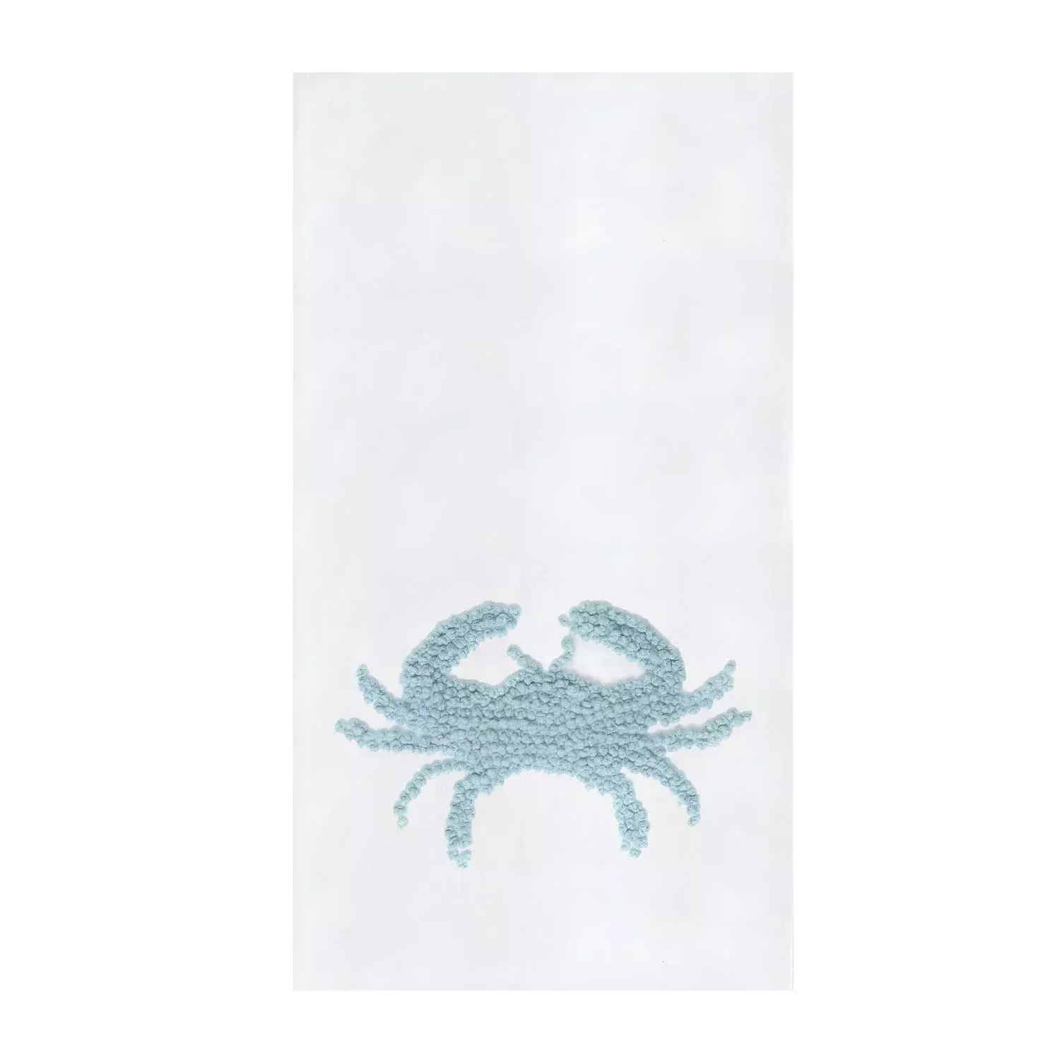 Crab French Knot Kitchen Towel