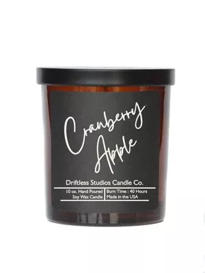 Cranberry Apple Soy Wax Candle
