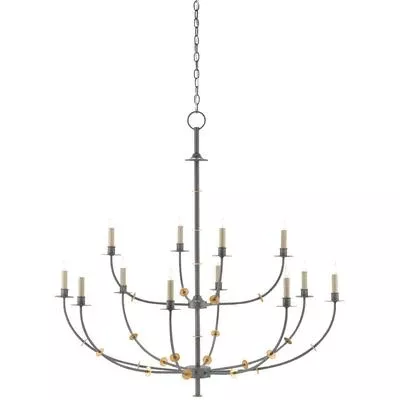 Currey & Co. - Balladier Chandelier - 9000-0331