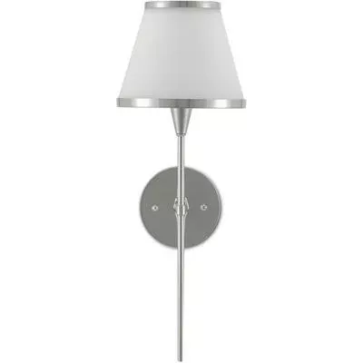 Currey & Co. - Brimsley Nickel Wall Sconce - 5800-0002