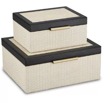 Currey & Co. - Deanna Box Set of 2 - 1200-0668