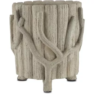Currey & Co. - Faux Bois Medium Planter - 2200-0020
