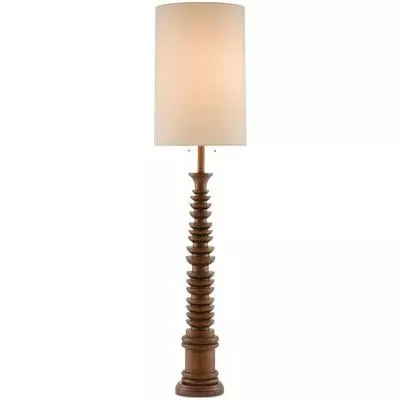 Currey & Co. - Malayan Floor Lamp - 8000-0034