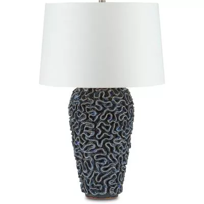 Currey & Co. - Milos Blue Table Lamp - 6000-0745