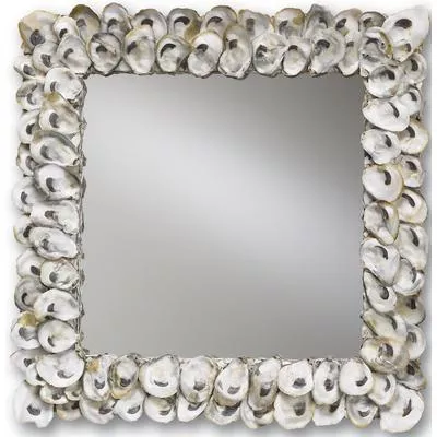 Currey & Co. - Oyster Shell Mirror - 1348