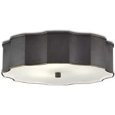 Currey & Co. - Wexford Bronze Flush Mount - 9999-0046