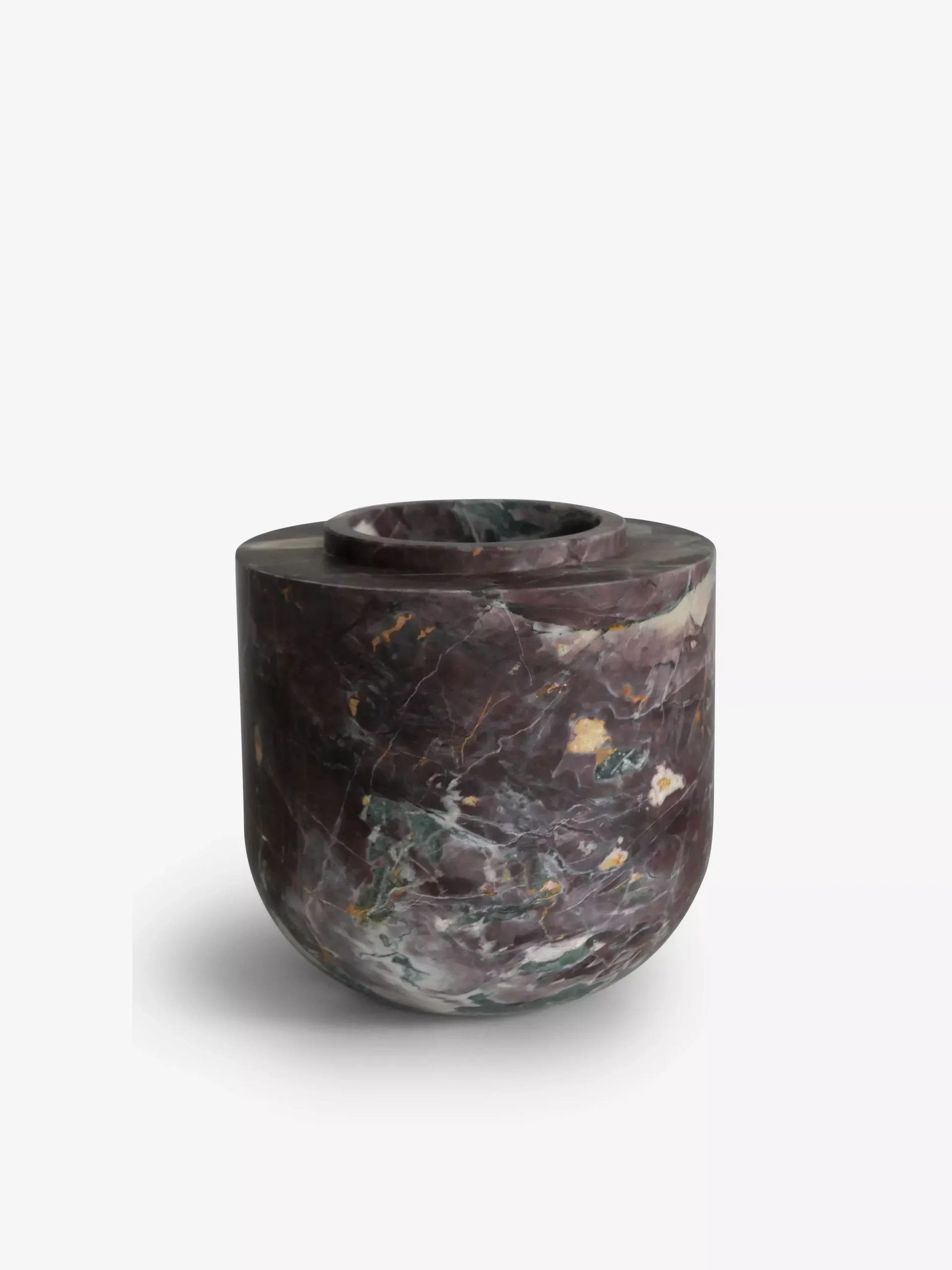 Curvo Vasque in Viola Marble