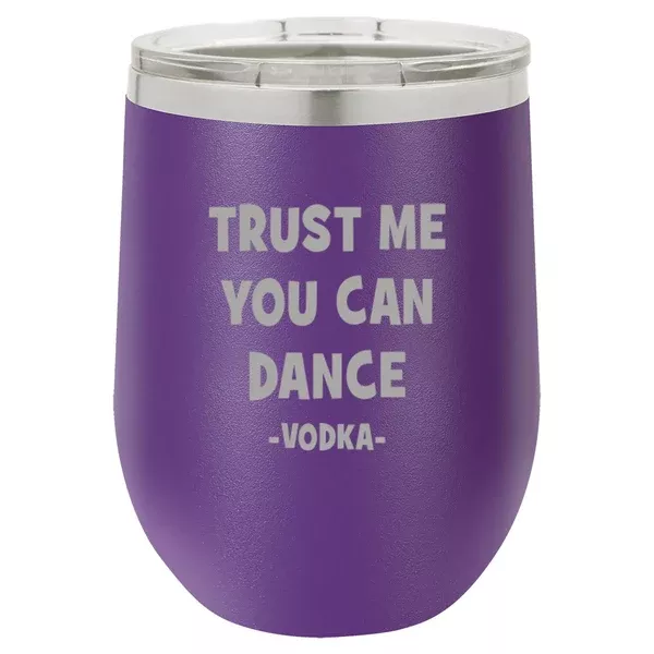 Dance Vodka 12 oz Wine Mug