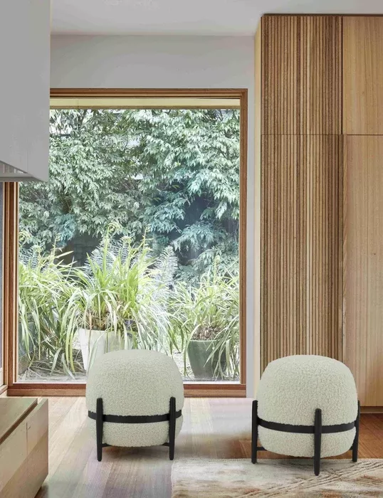 Divani Casa Fouston Contemporary Ottoman