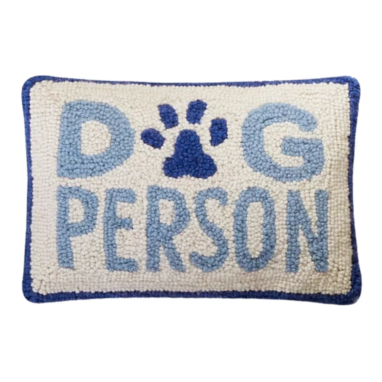 Dog Person Lumbar Hook Pillow, 12" x 8"
