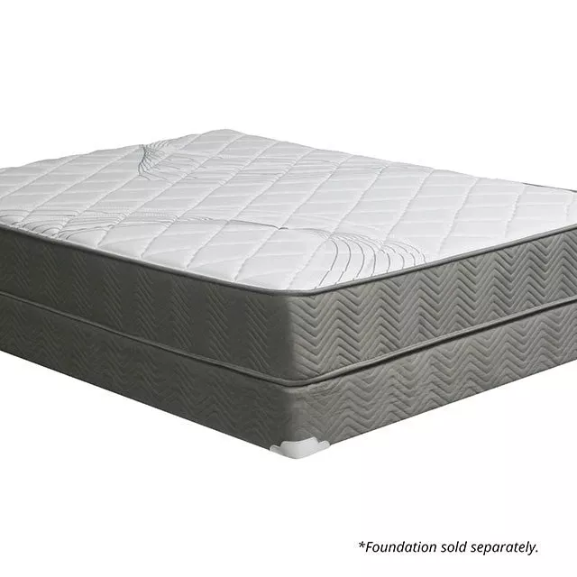 EDREA White/Gray 10" Tight Top Pocket Coil, Full