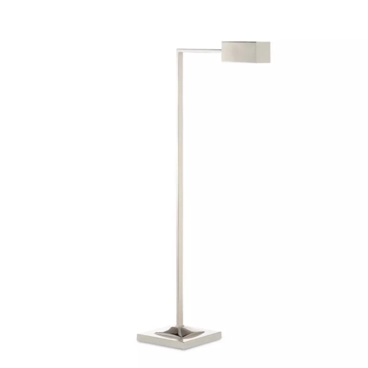 Elle Polished Nickel Floor Lamp