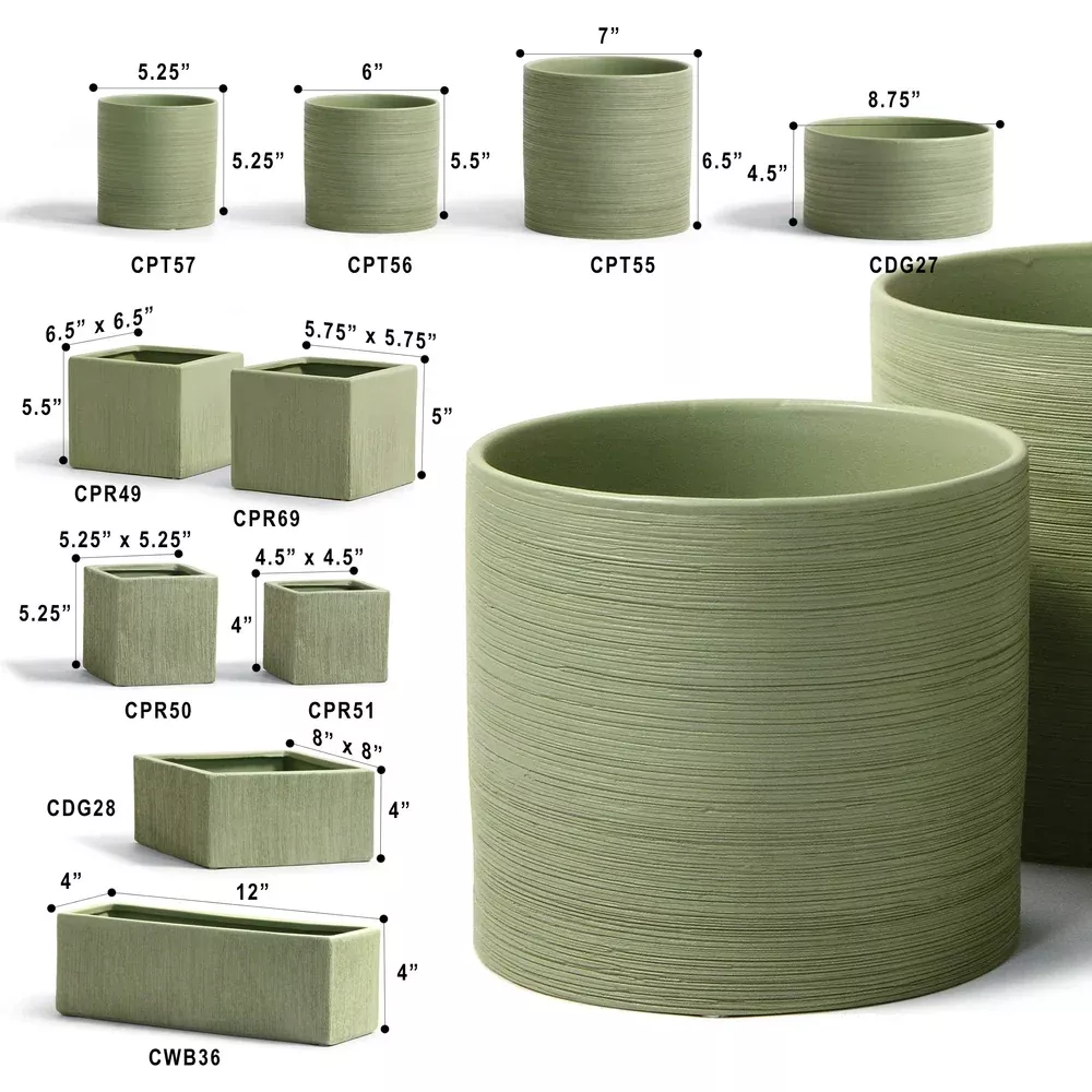 Etched Green Collection