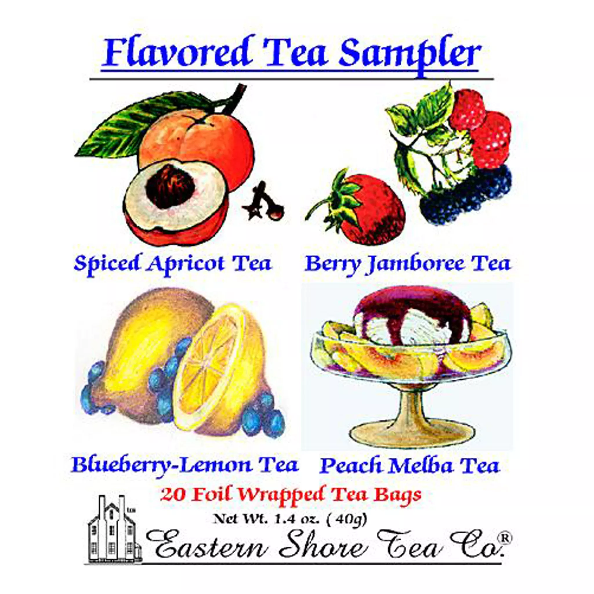 Flavored Tea Bags Sampler