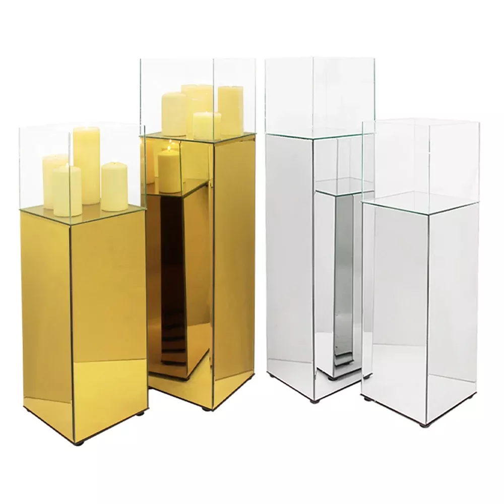 Floating Candles Rectangle Display Column/ Pedestal