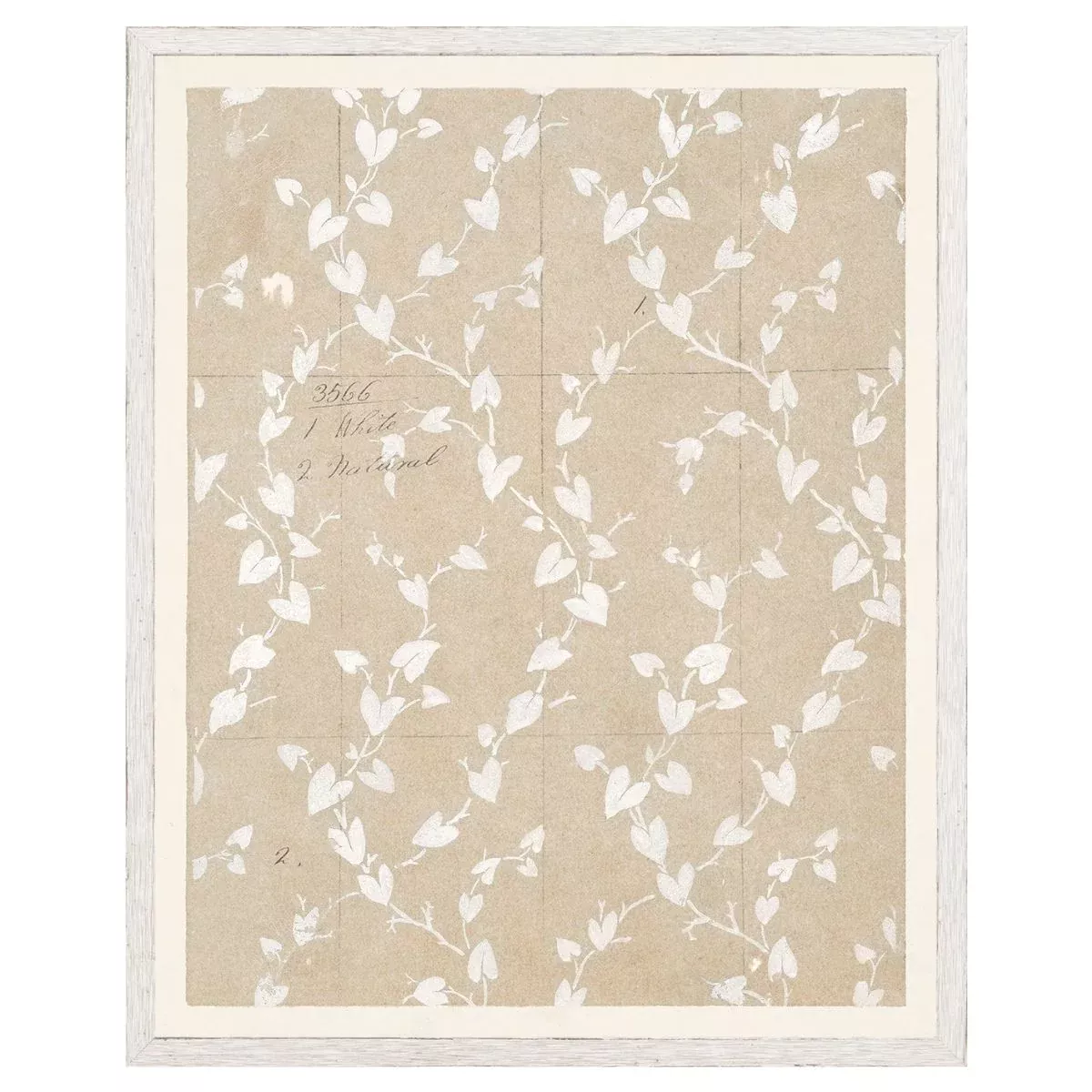 Floral Pattern on Parchment II