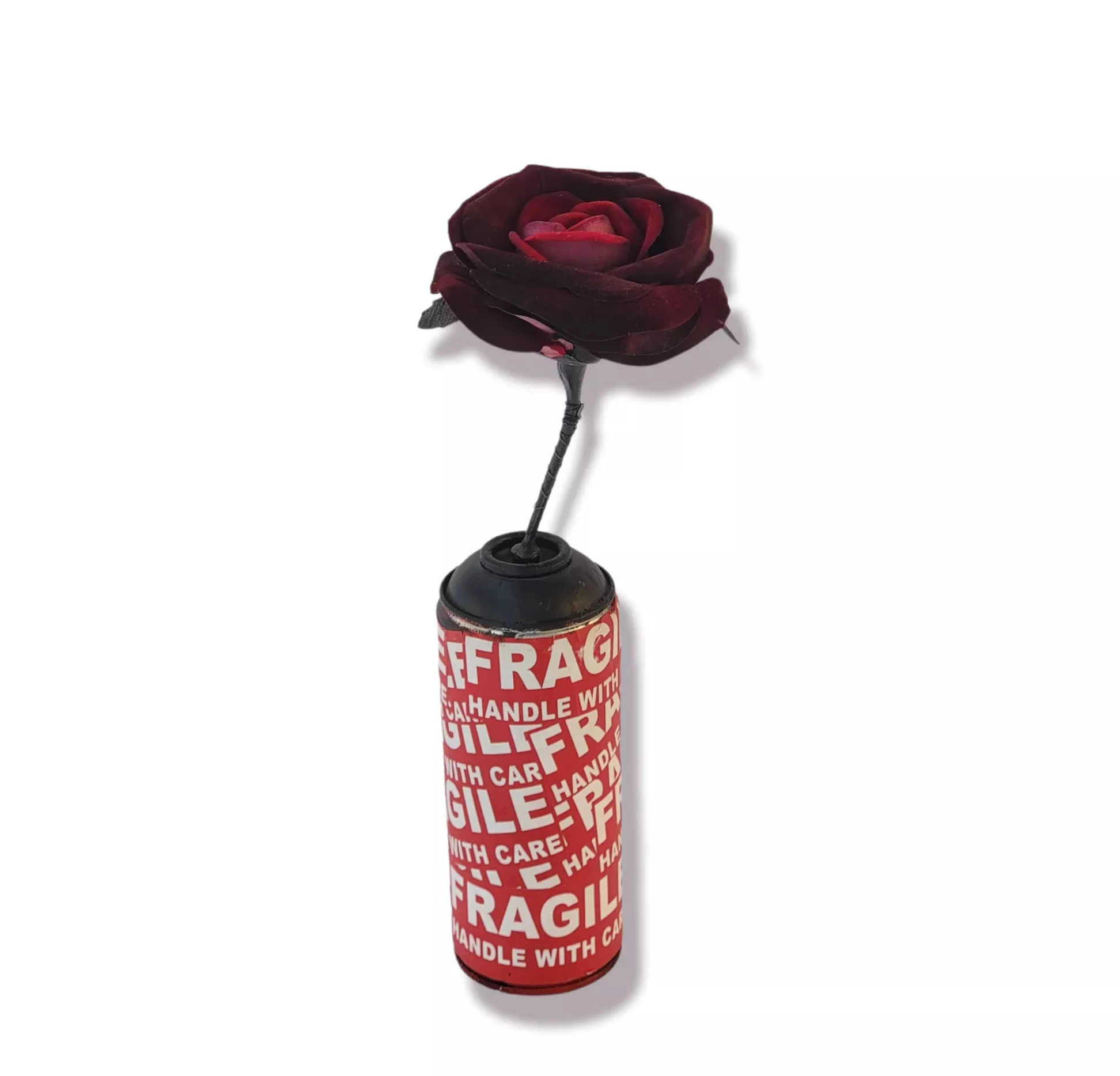 Fragile - Spray Can w/ Rose 2018