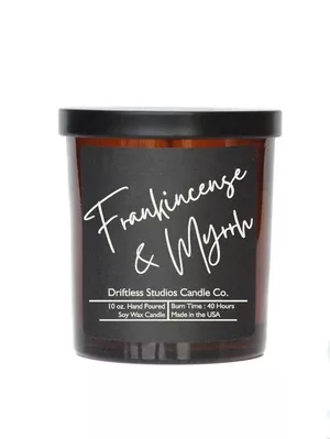 Frankincense & MyrrhSoy Wax Candles - Holiday Candle