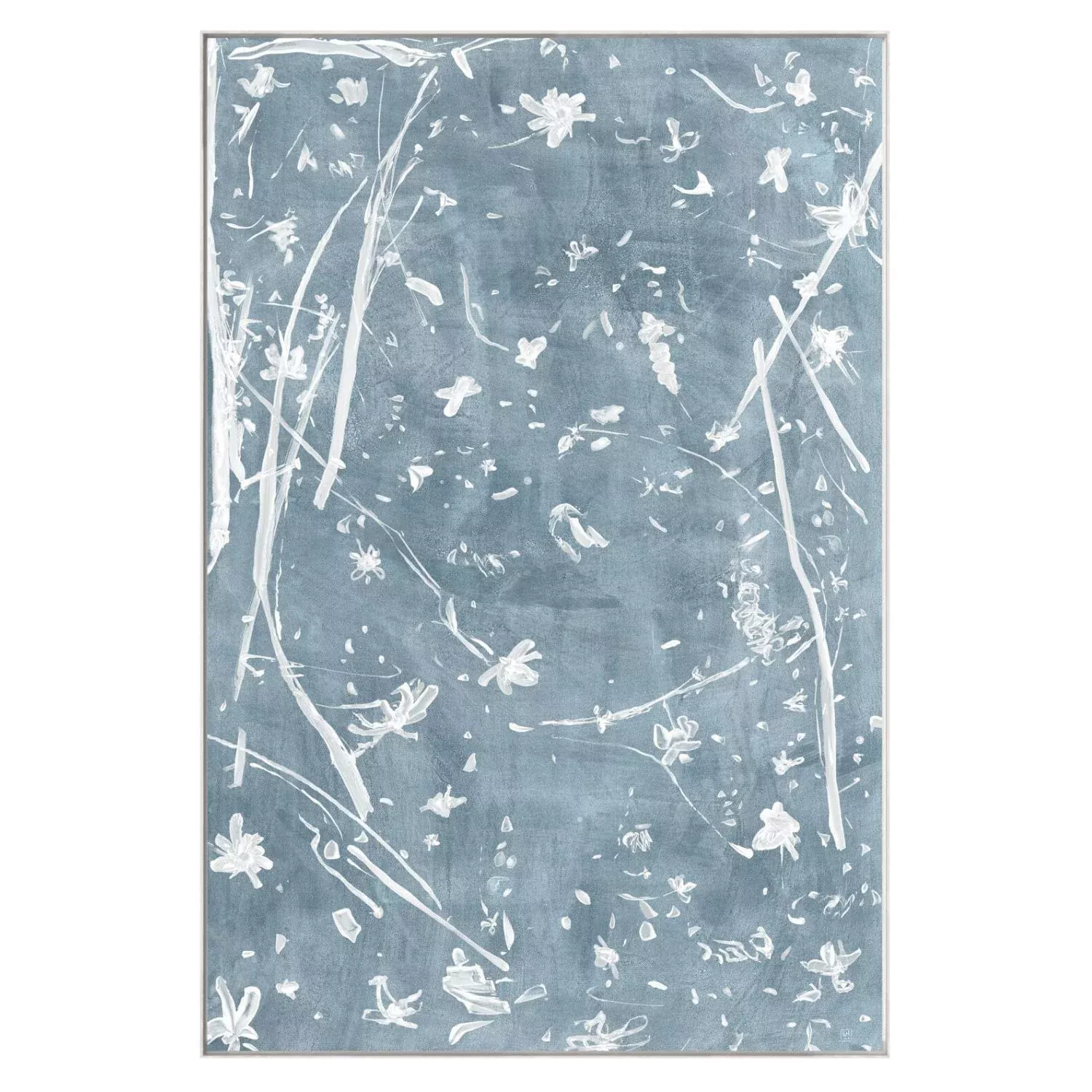 Frond Gestures II- Framed Canvas