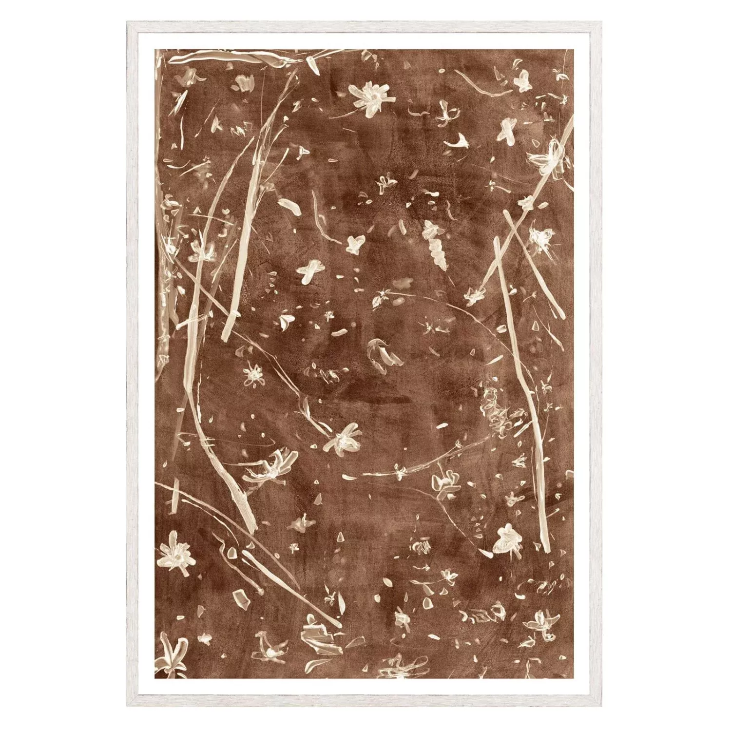 Frond Gestures II- Glass Framed, Small