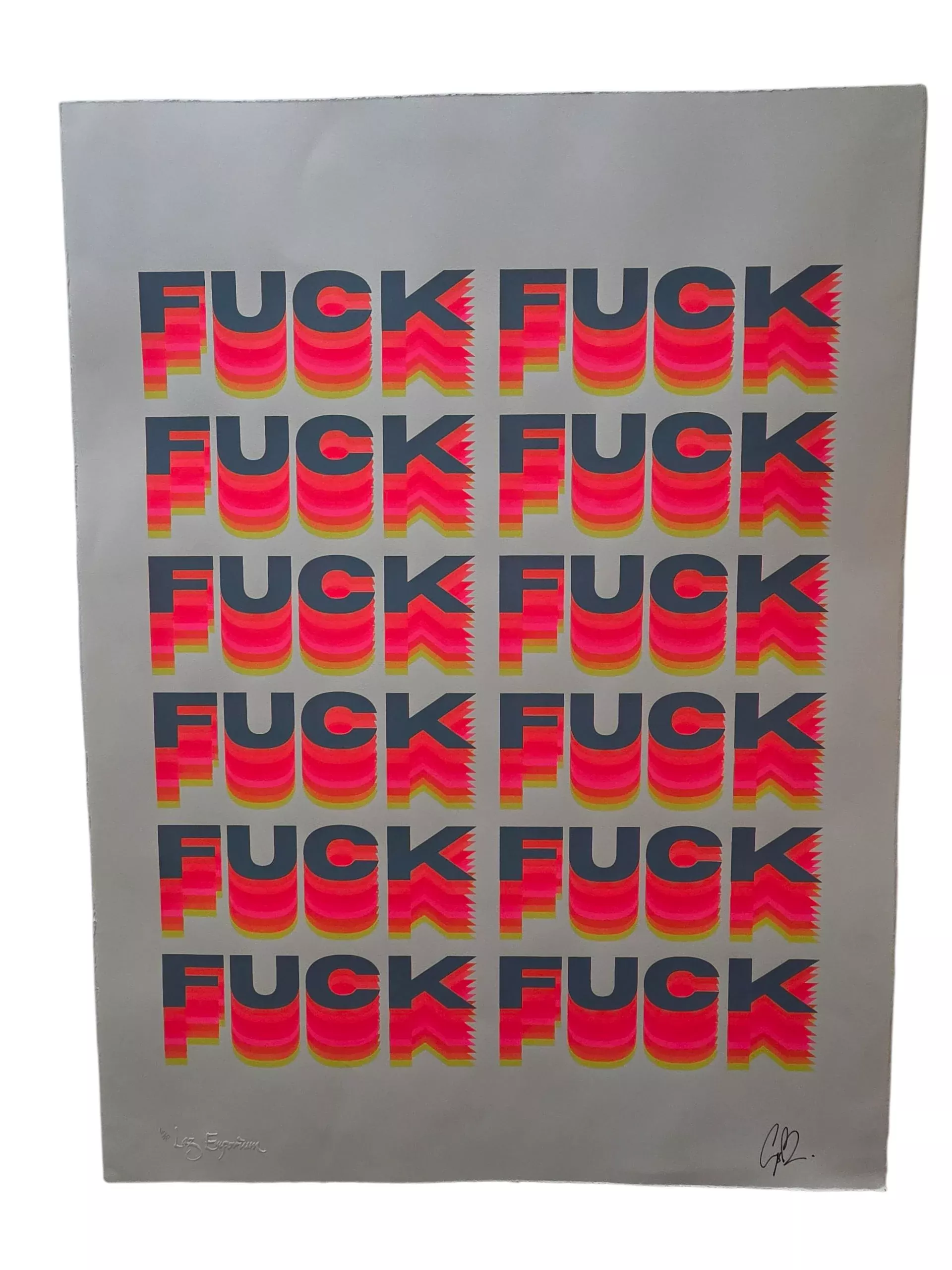 FUCK | orange/grey