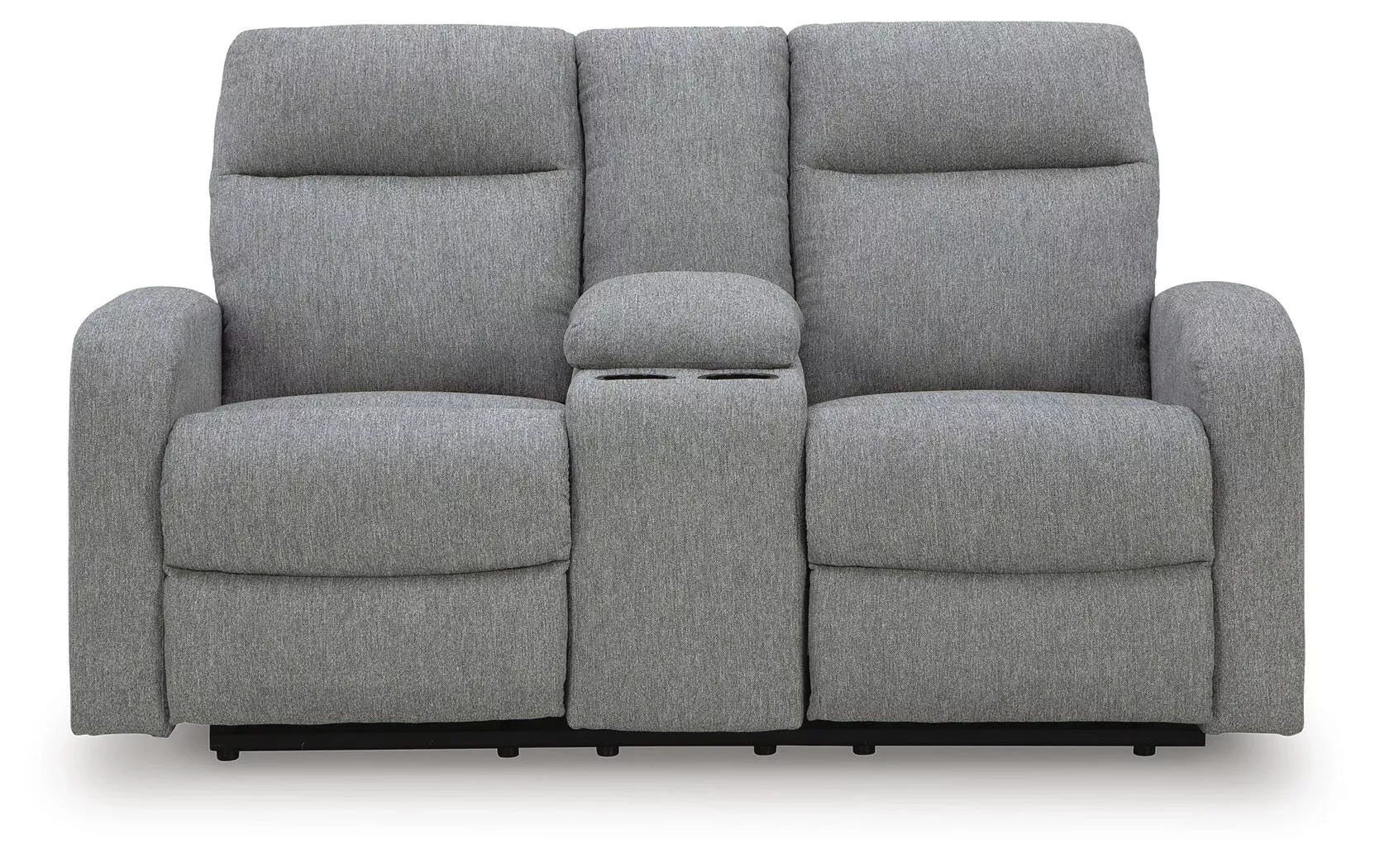 Gauntlet Reclining Loveseat with Console