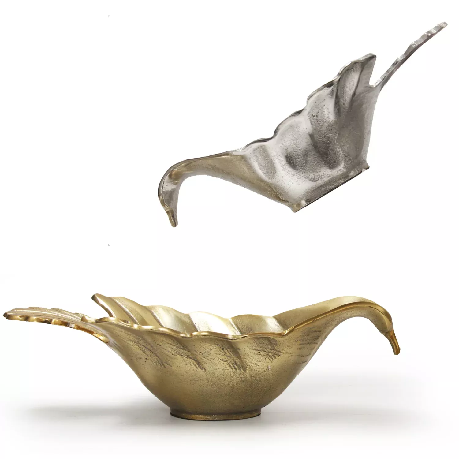 Gilded Dove Bowl