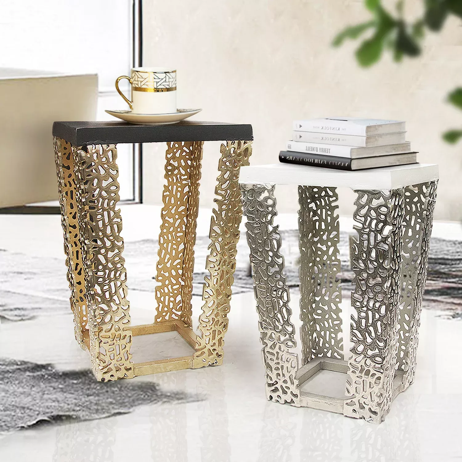 Gilded Side Table/ Stand