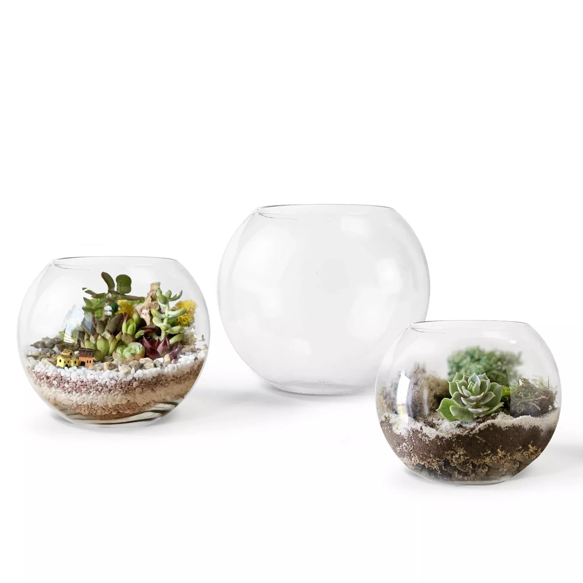 Glass Bubble Vase