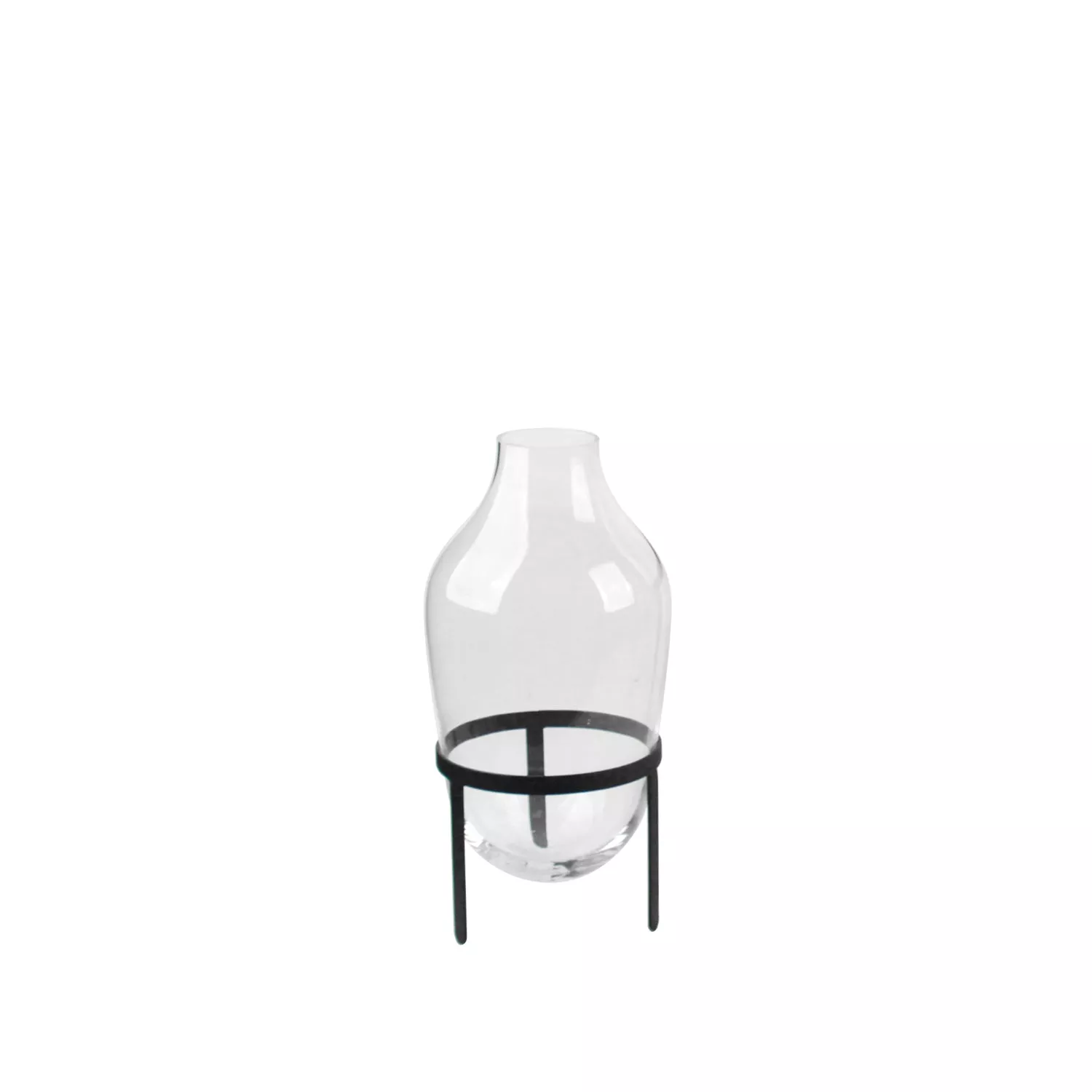 Glass Floor Vase